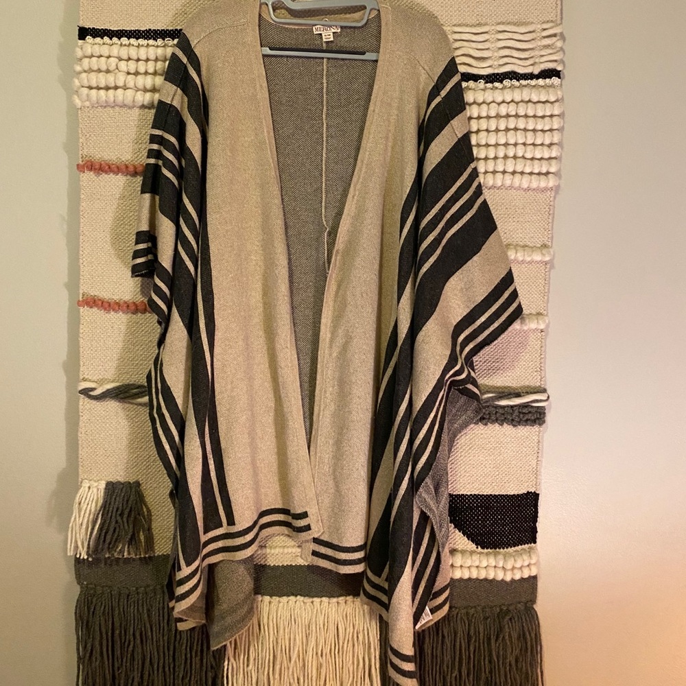 Merona poncho s/m